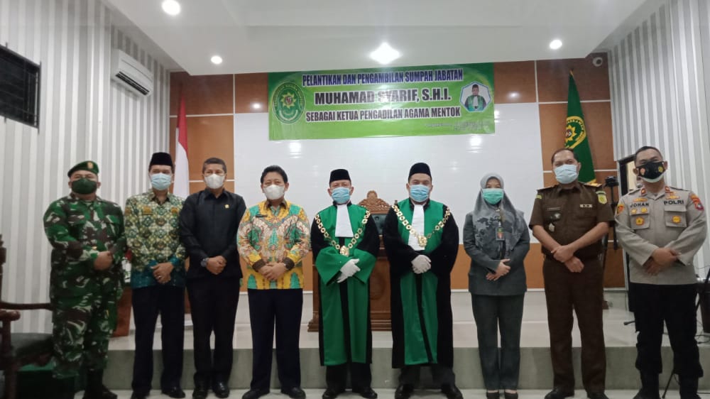 Pelantikan Ketua Pengadilan Agama Mentok