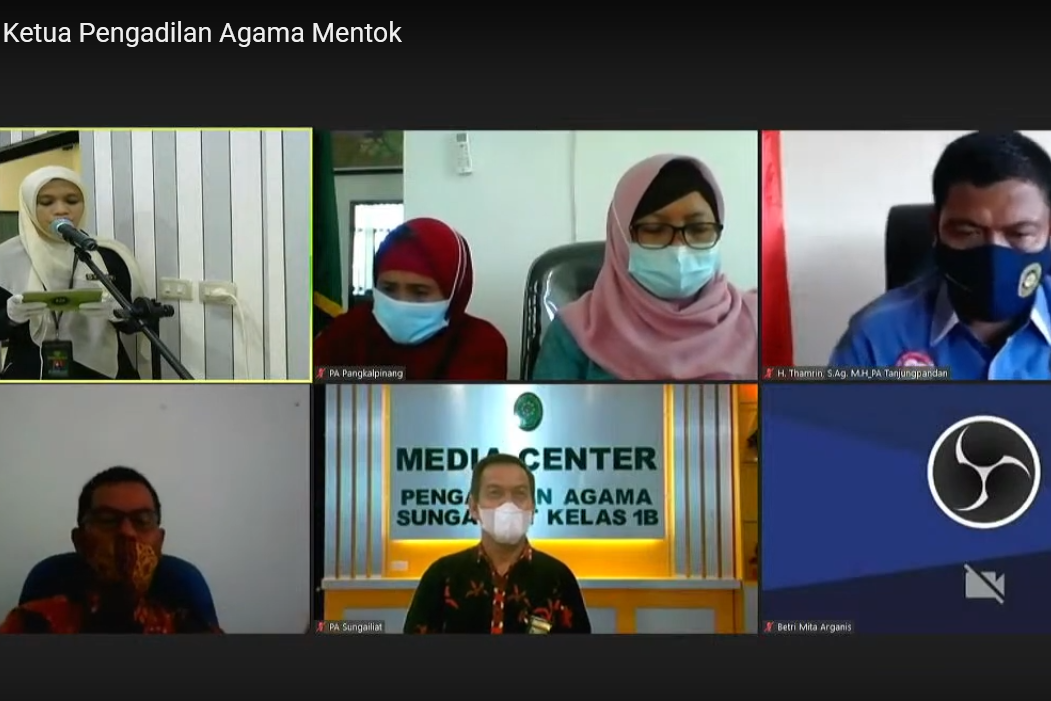 Pelantikan Ketua Pengadilan Agama Mentok