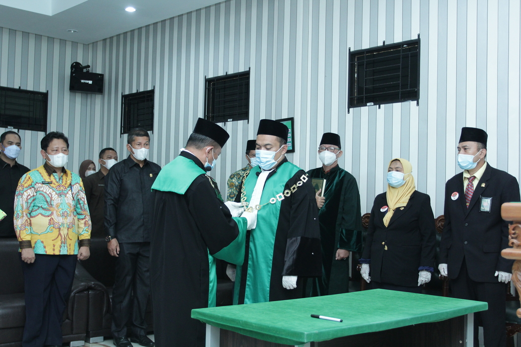 Pelantikan Ketua Pengadilan Agama Mentok