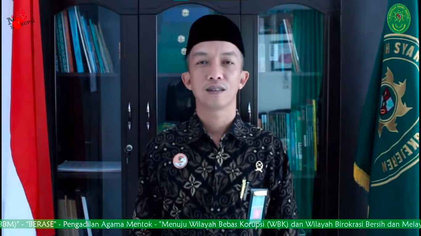 Pelantikan dan Pengambilan Sumpan Jabatan Wakil Ketua Pengadilan Agama Mentok Hermanto, S.H.I.